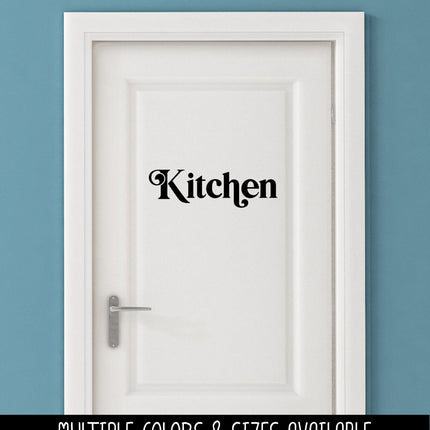 Chunky Kitchen Vinyl Decal/Sticker