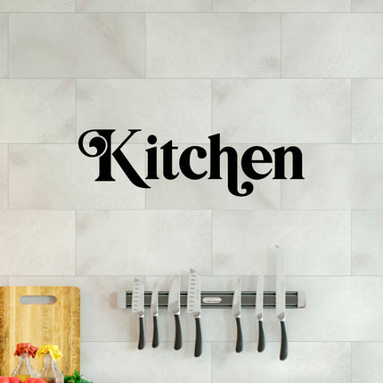 Chunky Kitchen Vinyl Decal/Sticker