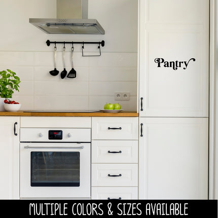 Chunky Kitchen Pantry Vinyl Decal/Sticker