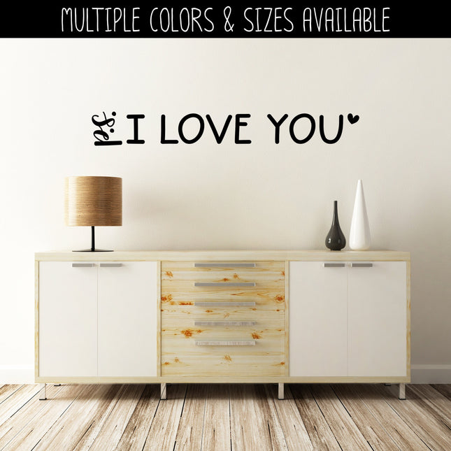 P.S. I Love You Vinyl Decal/Sticker