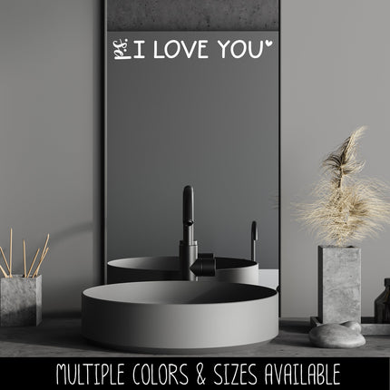 P.S. I Love You Vinyl Decal/Sticker