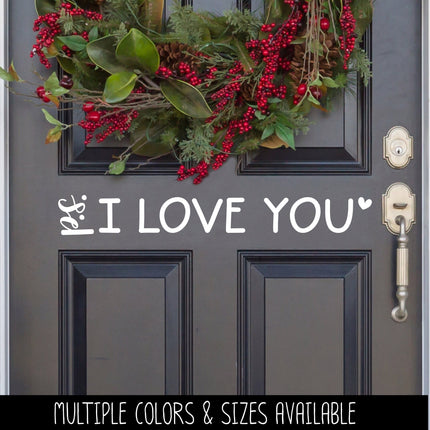 P.S. I Love You Vinyl Decal/Sticker
