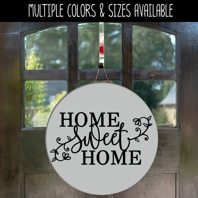 Floral Home Sweet Home Vinyl Decal/Sticker