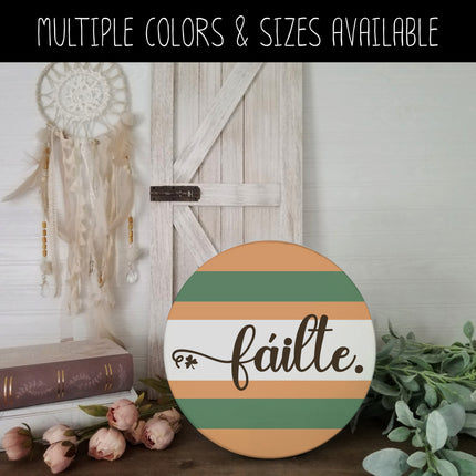Failte Irish Welcome Cursive Vinyl Decal/Sticker