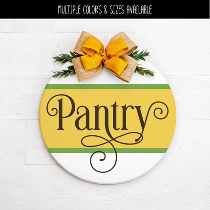 Ornamental Pantry Vinyl Decal/Sticker
