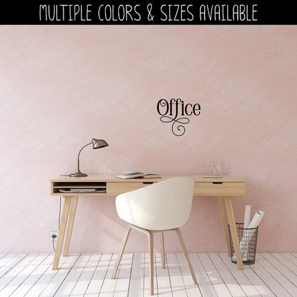 Ornamental Office Vinyl Decal/Sticker