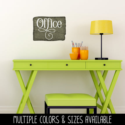 Ornamental Office Vinyl Decal/Sticker