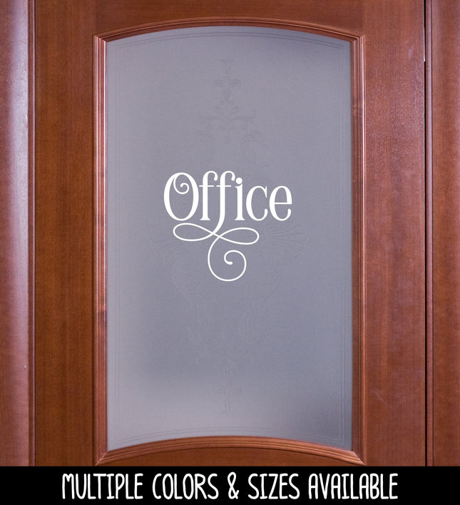 Ornamental Office Vinyl Decal/Sticker