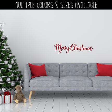 Merry Christmas Vinyl Decal/Sticker
