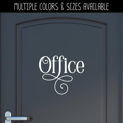 Ornamental Office Vinyl Decal/Sticker