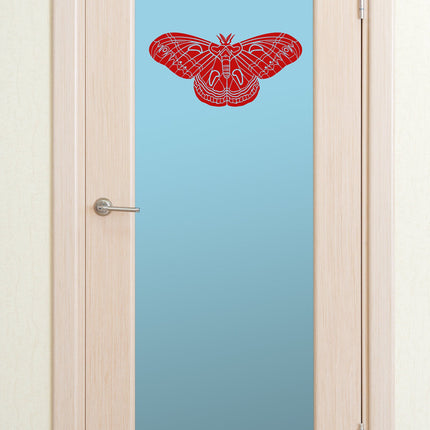 Ornate Moth Vinyl Decal/Sticker
