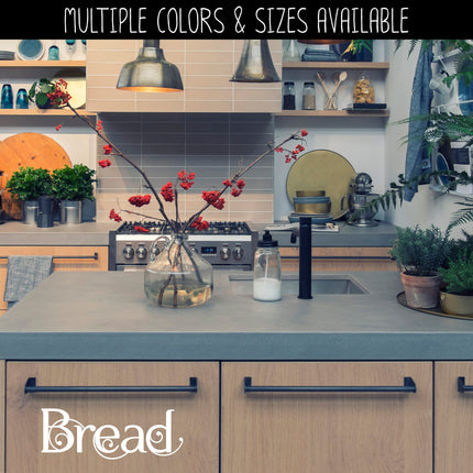 Scrolling Bread Vinyl Decal/Sticker