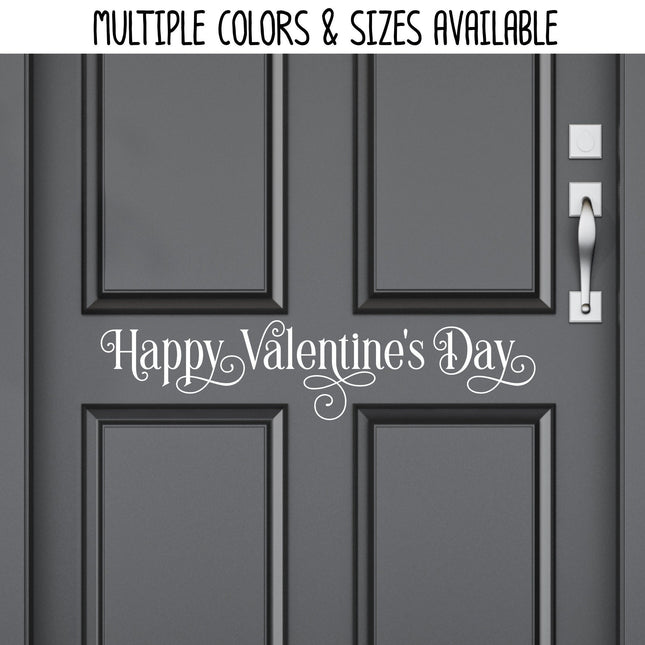 Happy Valentine's Day Vinyl Decal/Sticker