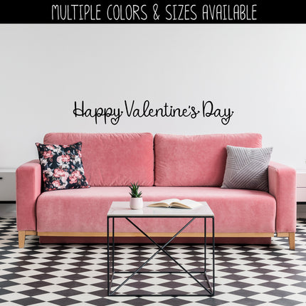 Happy Valentine's Day Vinyl Decal/Sticker