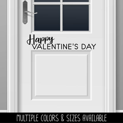Happy Valentine's Day Vinyl Decal/Sticker