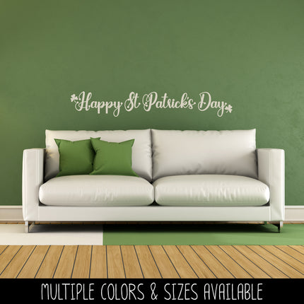 Happy St. Patrick's Day Vinyl Decal/Sticker