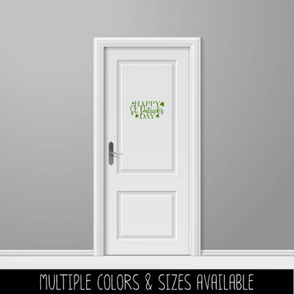 Happy St. Patrick's Day Vinyl Decal/Sticker