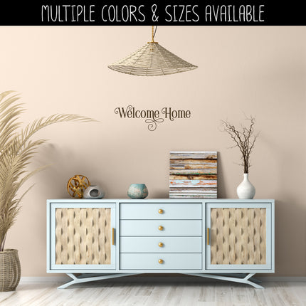 Welcome Home Vinyl Decal/Sticker