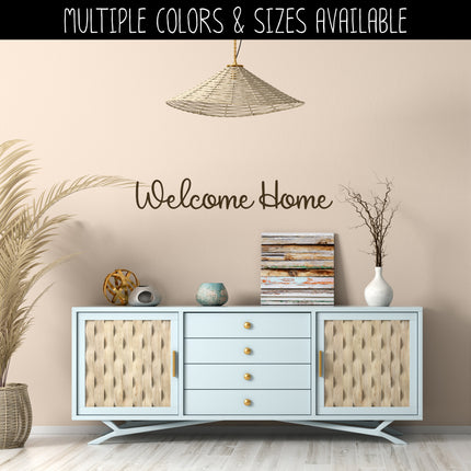 Welcome Home Vinyl Decal/Sticker