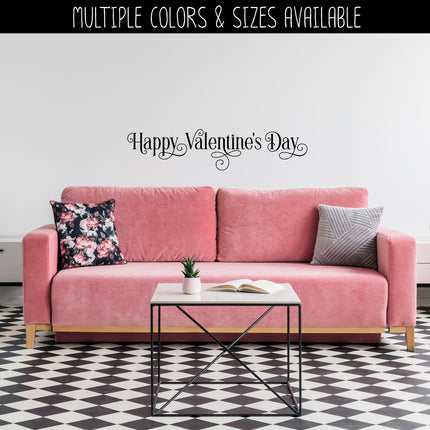 Happy Valentine's Day Vinyl Decal/Sticker