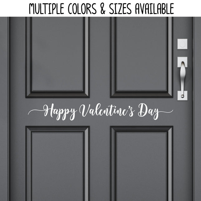 Happy Valentine's Day Vinyl Decal/Sticker