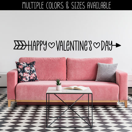 Happy Valentine's Day Vinyl Decal/Sticker