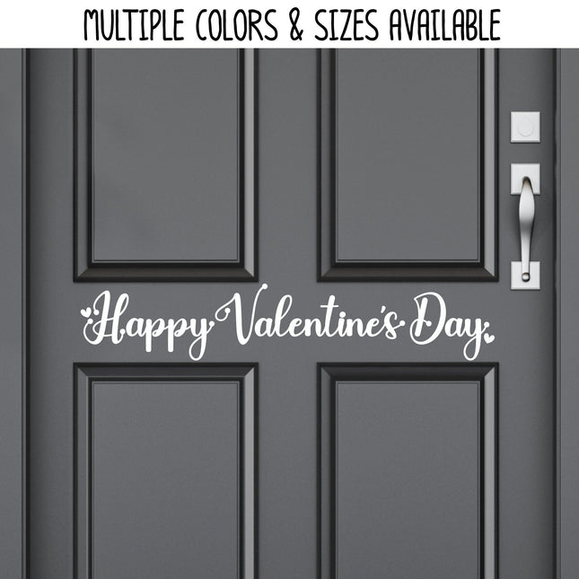 Happy Valentine's Day Vinyl Decal/Sticker