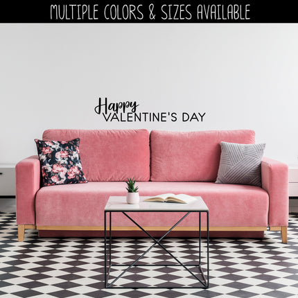 Happy Valentine's Day Vinyl Decal/Sticker