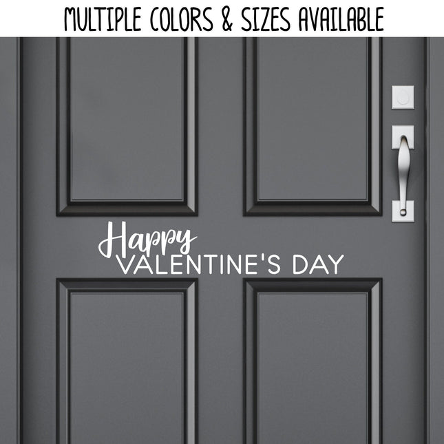 Happy Valentine's Day Vinyl Decal/Sticker