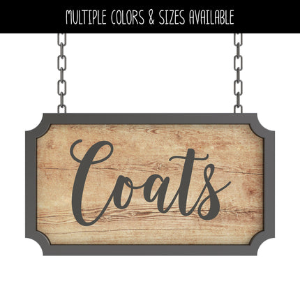 Coats Vinyl Decal/Sticker