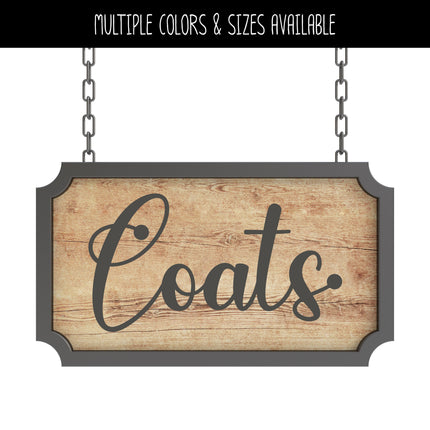 Coats Vinyl Decal/Sticker