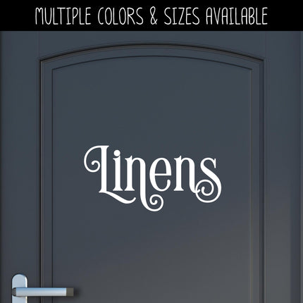 Ornamental Linens Vinyl Decal/Sticker