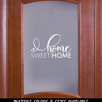 Home Sweet Home Vinyl Decal/Sticker