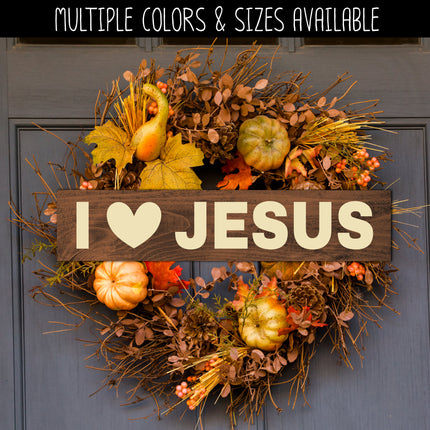 I Love Jesus Vinyl Decal/Sticker
