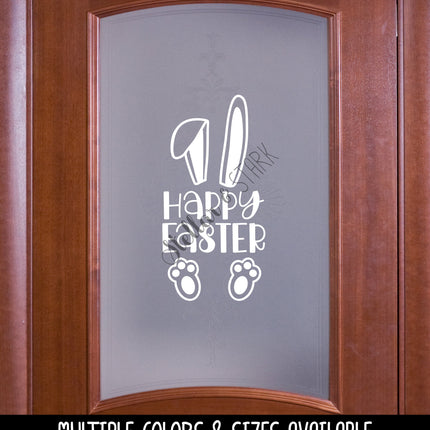 Happy Easter Bunny Vinyl Decal/Sticker