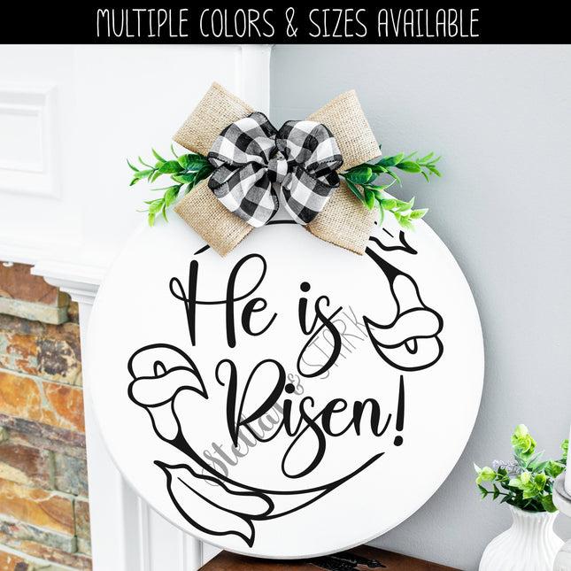 He is Risen! Vinyl Decal/Sticker
