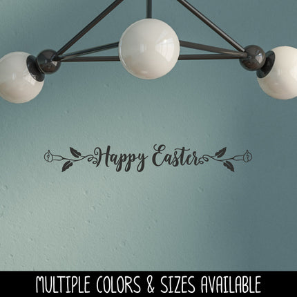Happy Easter Lily Vinyl Decal/Sticker