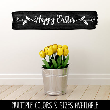 Happy Easter Lily Vinyl Decal/Sticker