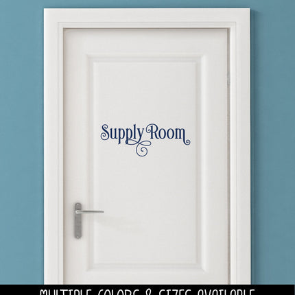 Ornamental Supply Room Vinyl Decal/Sticker