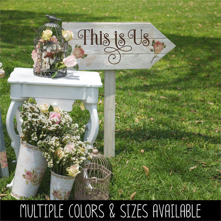 Ornamental This is Us Vinyl Decal/Sticker