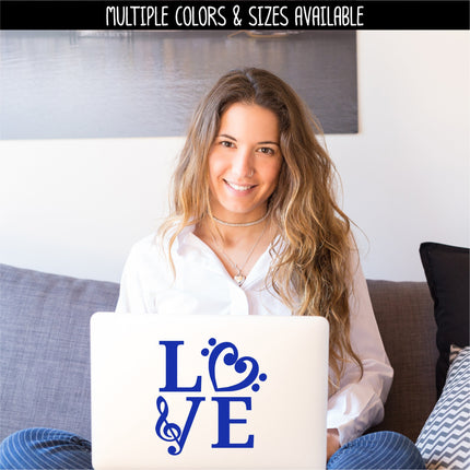 Music Love Vinyl Decal/Sticker