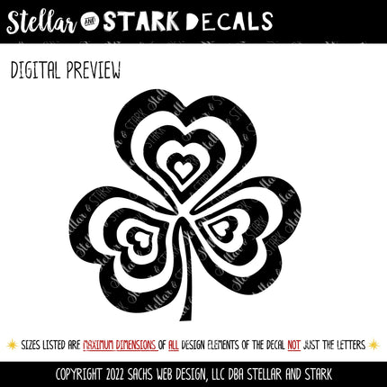 Shamrock Vinyl Decal/Sticker