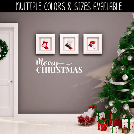 Merry Christmas Vinyl Decal/Sticker