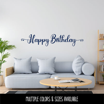 Happy Birthday Vinyl Decal/Sticker
