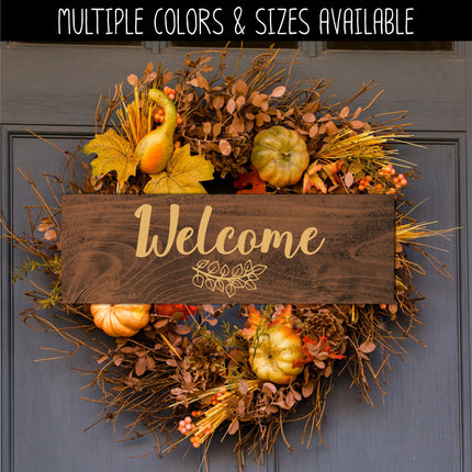 Welcome with Branch Vinyl Decal/Sticker