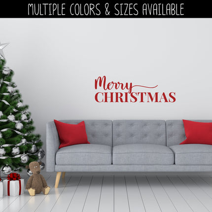 Merry Christmas Vinyl Decal/Sticker