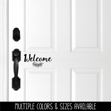 Welcome with Branch Vinyl Decal/Sticker
