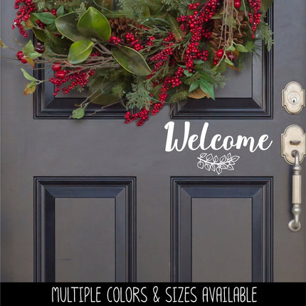 Welcome with Branch Vinyl Decal/Sticker