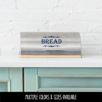 Bread with Scroll Vinyl Decal/Sticker