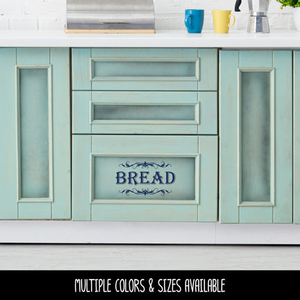 Bread with Scroll Vinyl Decal/Sticker